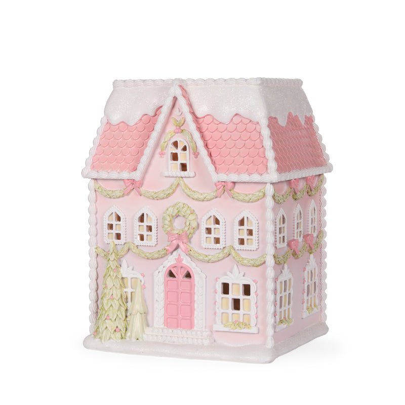 Piped Patisserie Gingerbread House - My Christmas