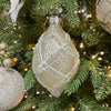 Platinum Glass Finial - My Christmas