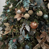 Platinum Jewel Leaf Spray - My Christmas