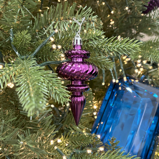 Plum Finial Ornament - Box of 8 - My Christmas