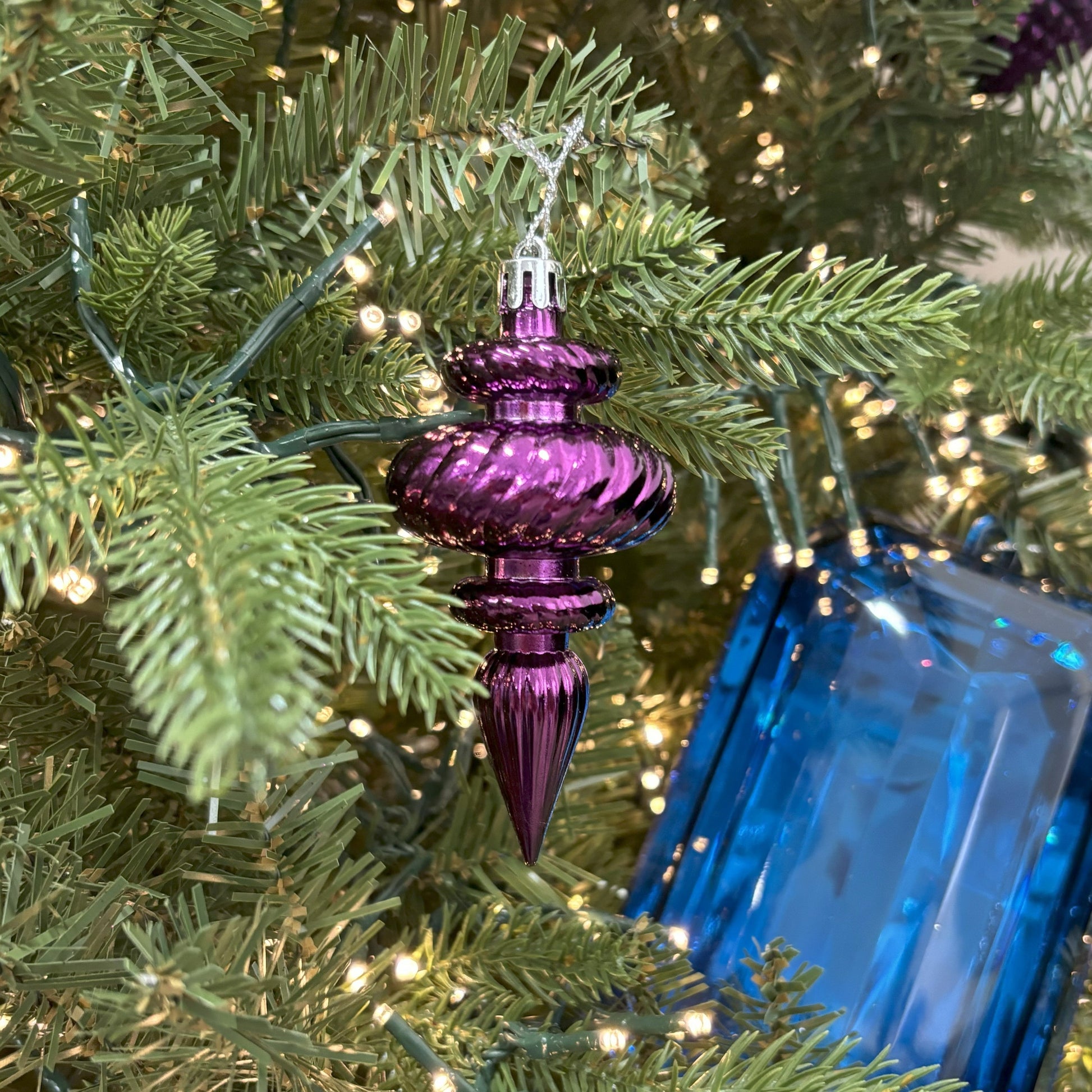 Plum Finial Ornament - Box of 8 - My Christmas