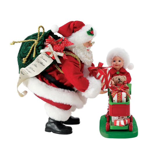 Possible Dreams - Santa and Little Shopper - My Christmas