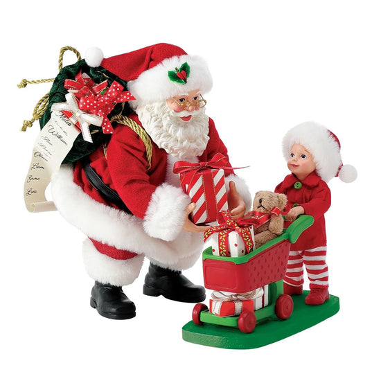 Possible Dreams - Santa and Little Shopper - My Christmas