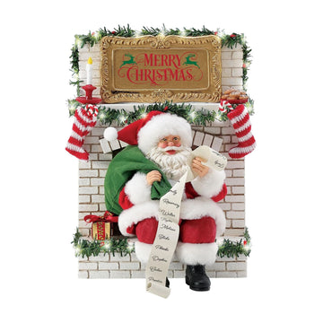 Possible Dreams - Santa Down the Chimney with Lights - My Christmas