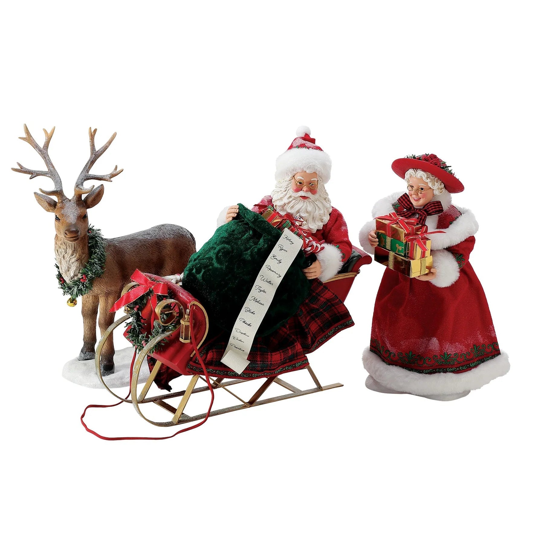 Possible Dreams - Santa Filling the Sleigh - My Christmas
