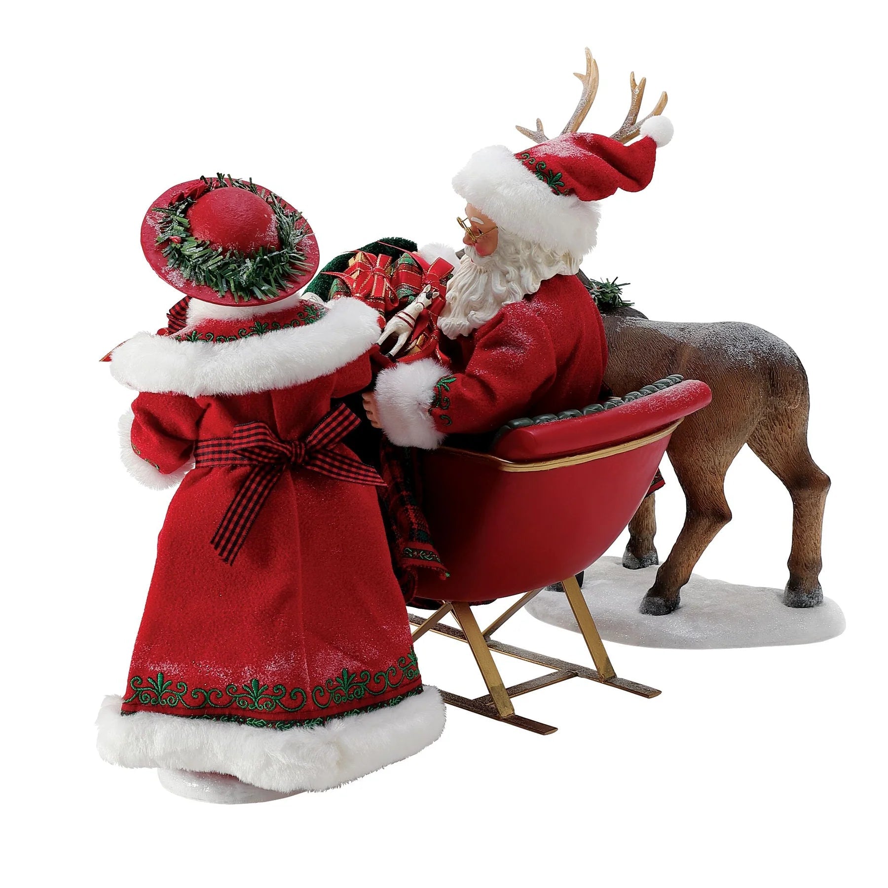 Possible Dreams - Santa Filling the Sleigh - My Christmas