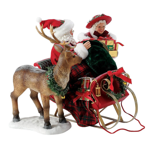 Possible Dreams - Santa Filling the Sleigh - My Christmas