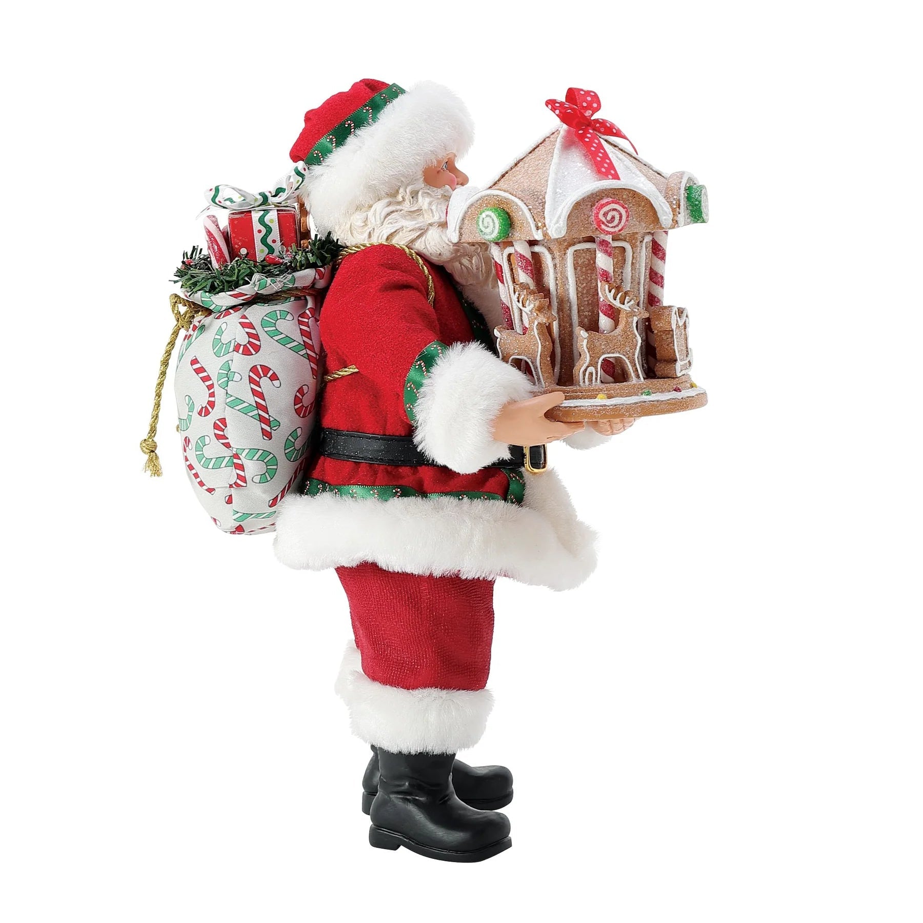 Possible Dreams - Santa with Gingerbread House - My Christmas