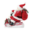 Possible Dreams - Santa with Penguins on Sleigh - My Christmas