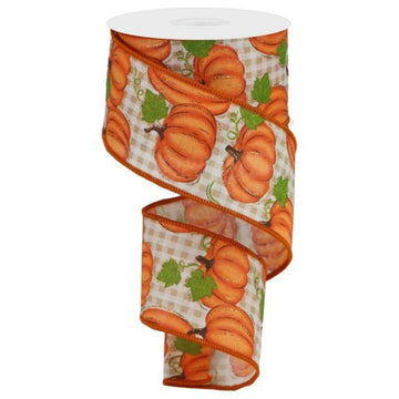 Pumpkin Patch Ribbon - My Christmas