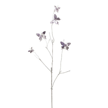 Purple Butterfly Branch - My Christmas