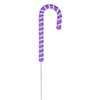 Purple Candy Cane Pick - My Christmas