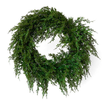 Real Touch Cypress Wreath - 60cm - My Christmas