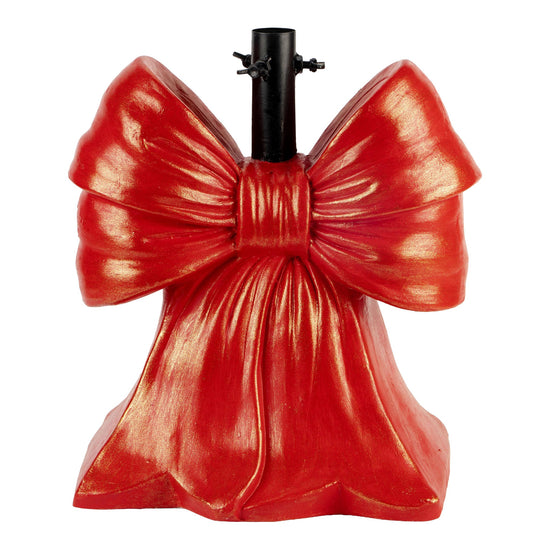 Red Bow Tree Base - 40cm - My Christmas