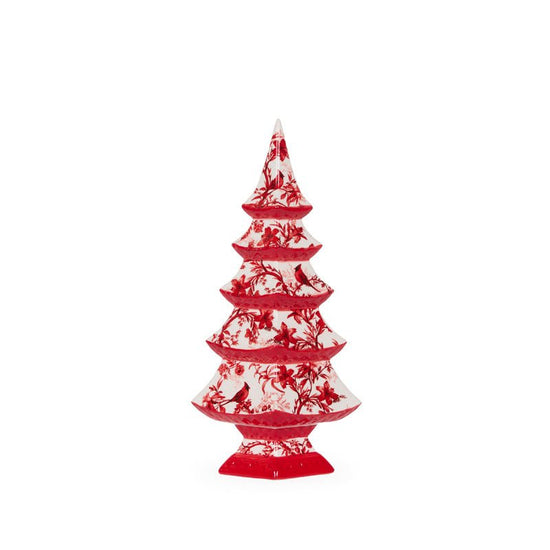 Red Chinoiserie Christmas Tree - My Christmas