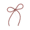 Red Diamonte Beaded Bow Ornament - My Christmas