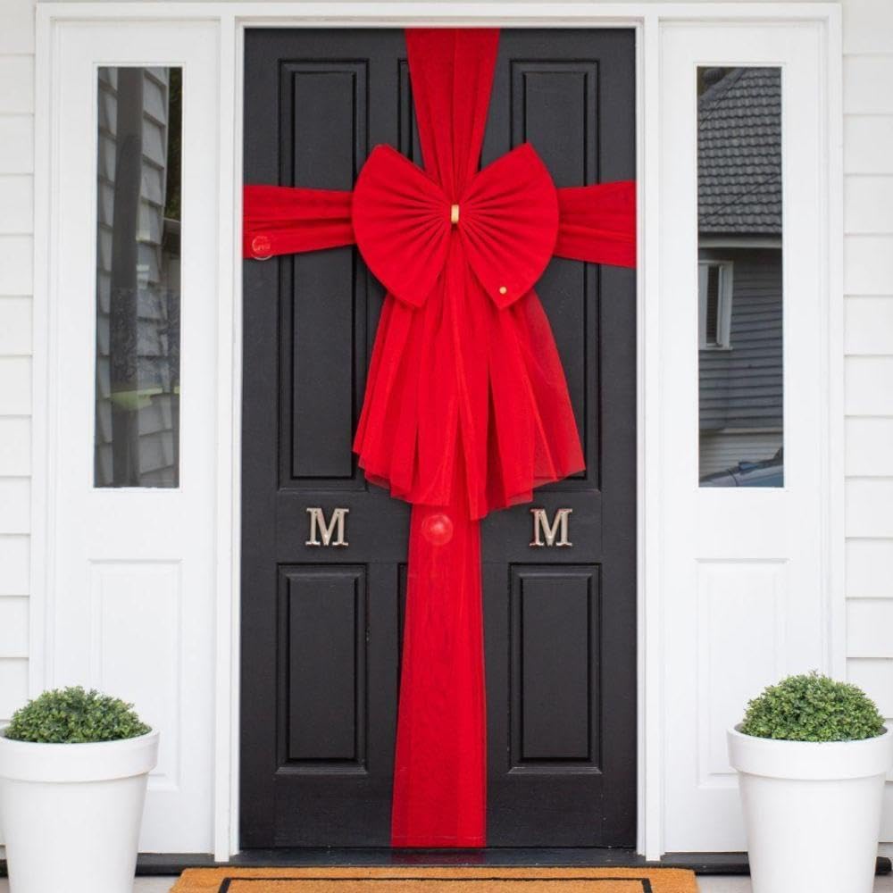 Red Door Bow - My Christmas