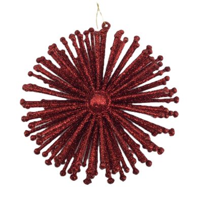 Red Firework Hanging - My Christmas