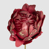 Red Glitter Edged Protea Flower Stem - My Christmas