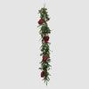 Red Mixed Native Protea Garland - My Christmas