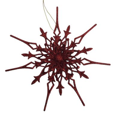 Red Multi Starburst Hanging - My Christmas