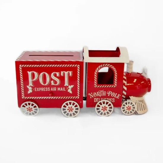 Red North Pole Post Truck - My Christmas