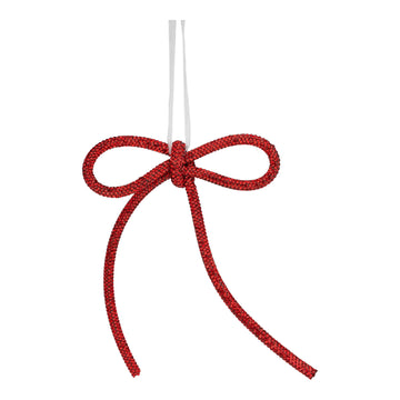 Red Rope Bow - 18cm - My Christmas