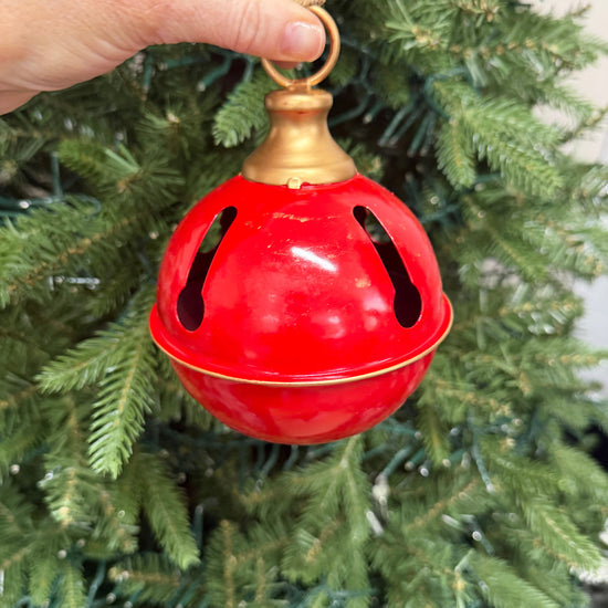 Red Sleigh Bell - 12cm - Seconds - My Christmas