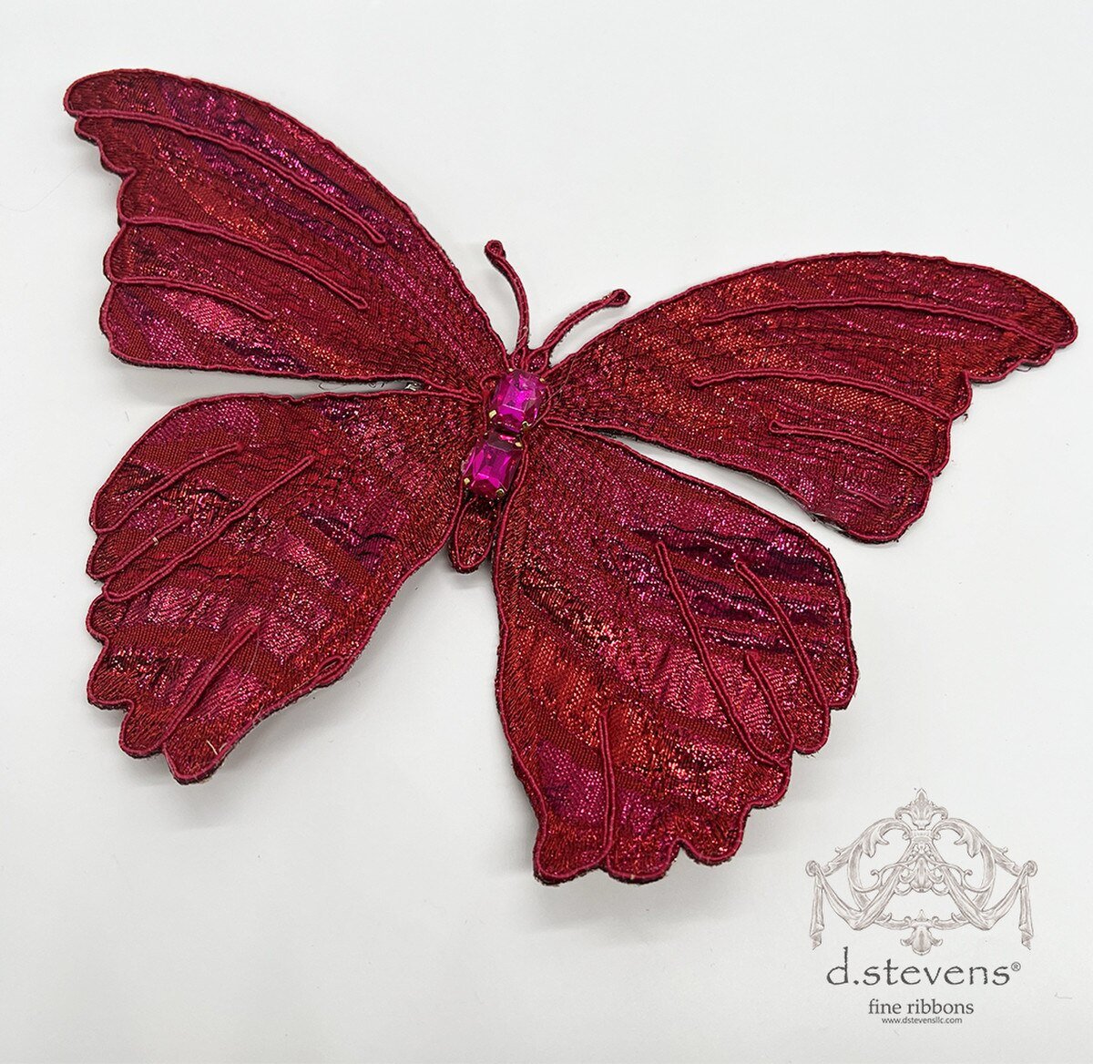 Red Velvet Butterfly Clip - My Christmas