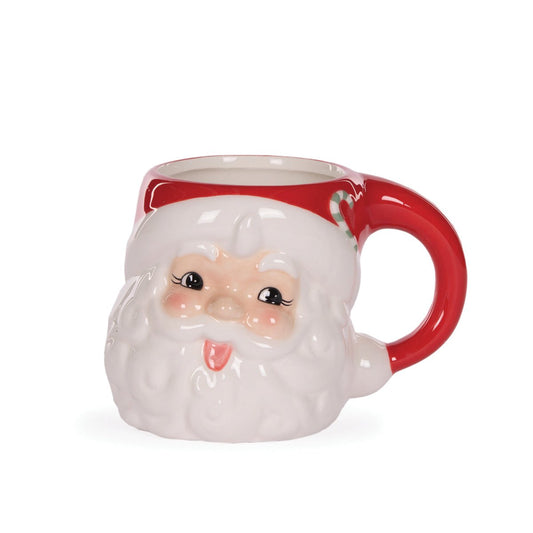 Red Vintage Santa Mug - My Christmas