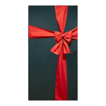 Red Weatherproof Door Wrap Bow - 200cm - My Christmas