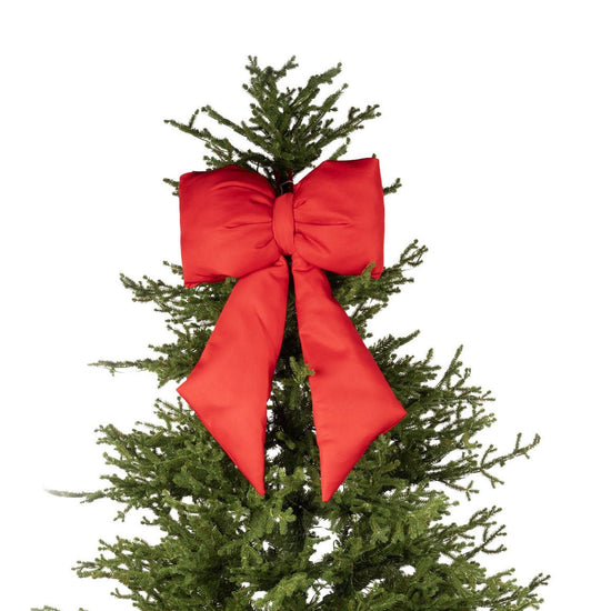 Red Weatherproof Outdoor Bow - 65cm - My Christmas