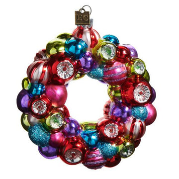Reflector Wreath Ornament - My Christmas