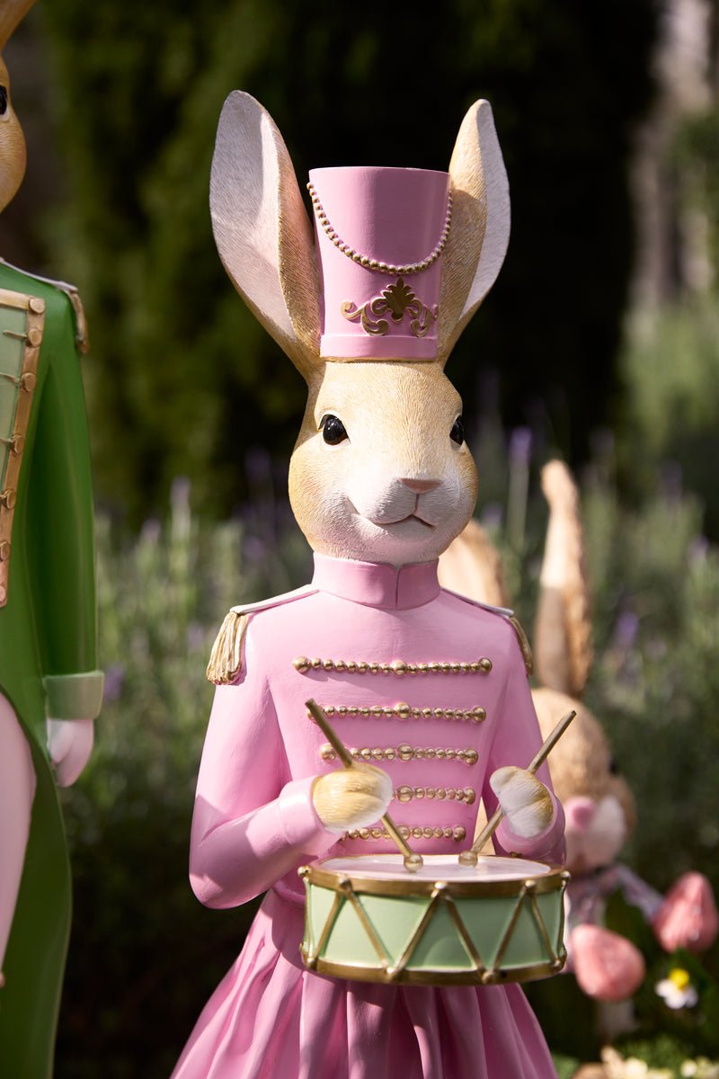 Regal Rabbit Nutcracker with Drum - My Christmas