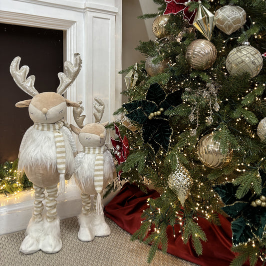 Reindeer with Extendable Legs - Medium - My Christmas