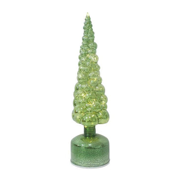 Rotating Green Bubble Tree - Medium - My Christmas