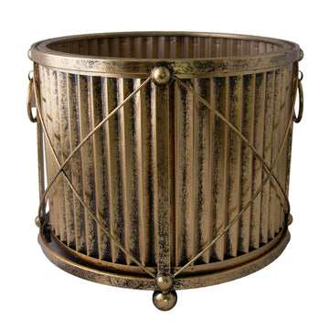 Round Square Cross Planter - My Christmas