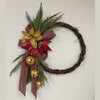Rustic Traditional Tidings Wreath - My Christmas