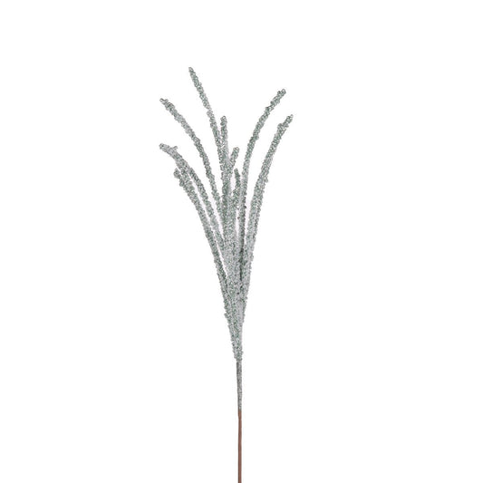 Sage Flocked Spray - My Christmas