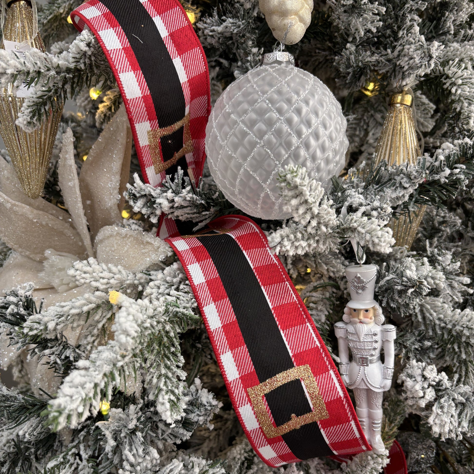 Santa Belt Ribbon - My Christmas