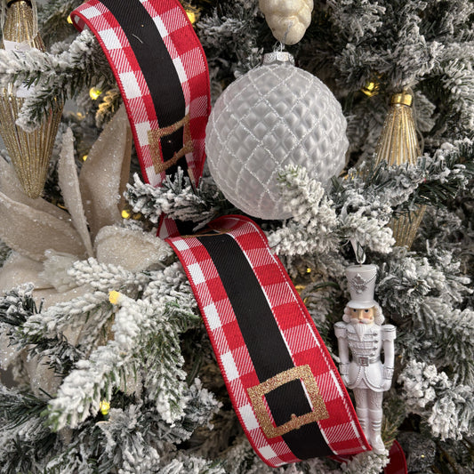 Santa Belt Ribbon - My Christmas