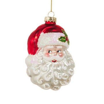 Santa Head Ornament - My Christmas