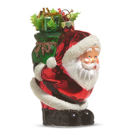 Santa with Presents Ornament - My Christmas