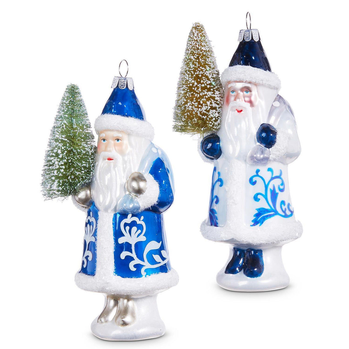 Santa With Tree Ornament - My Christmas