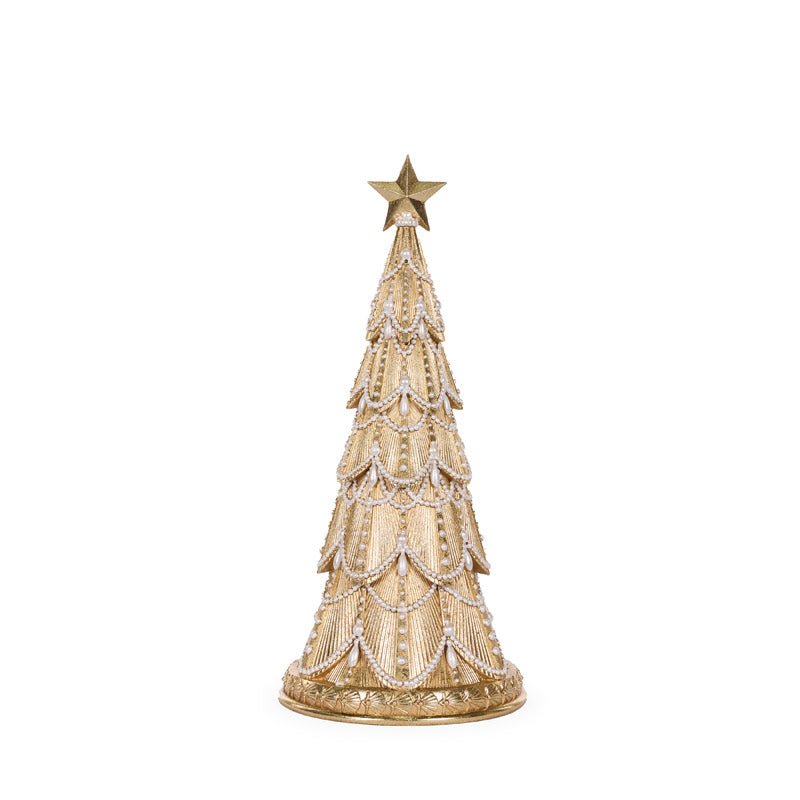 Scalloped Pearl Tree - My Christmas