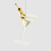 Shaken Not Stirred Glass Ornament - My Christmas