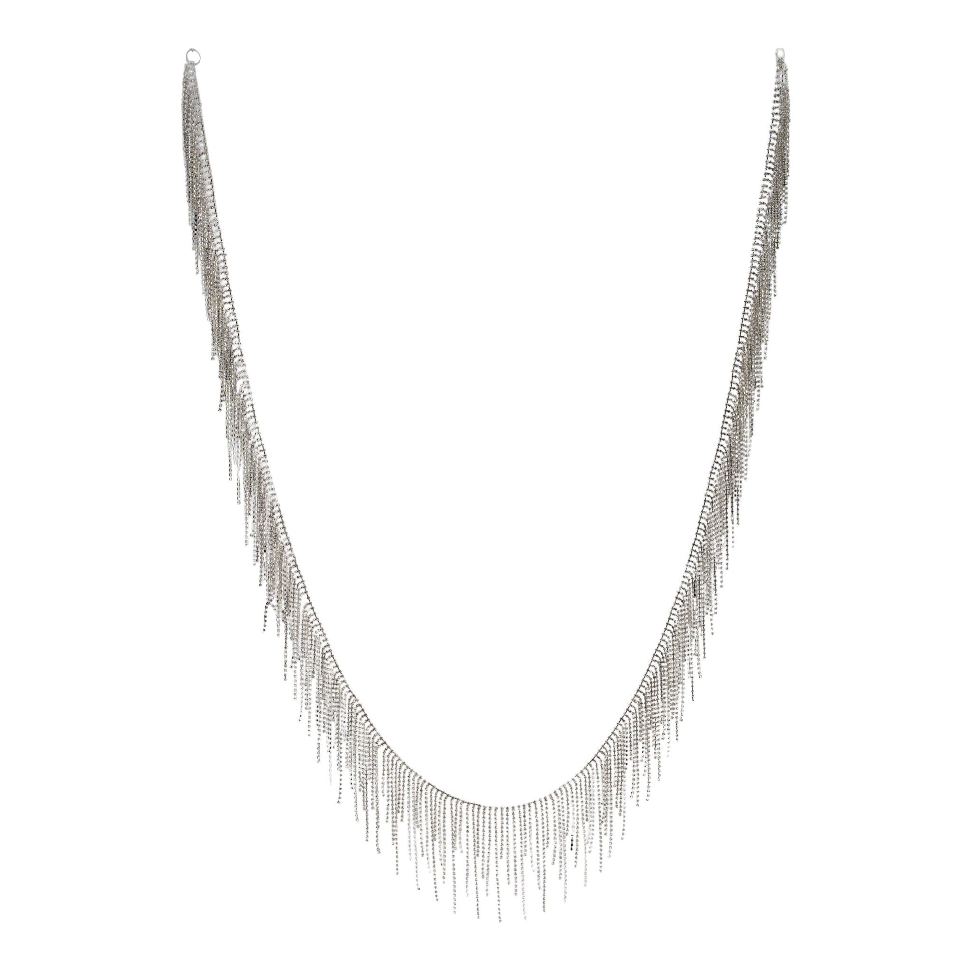 Silver Bead Garland - 157cm - My Christmas