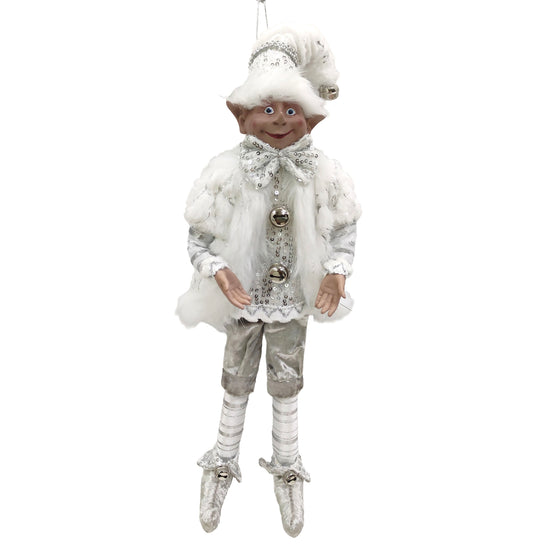 Silver Boy Elf - Small - My Christmas
