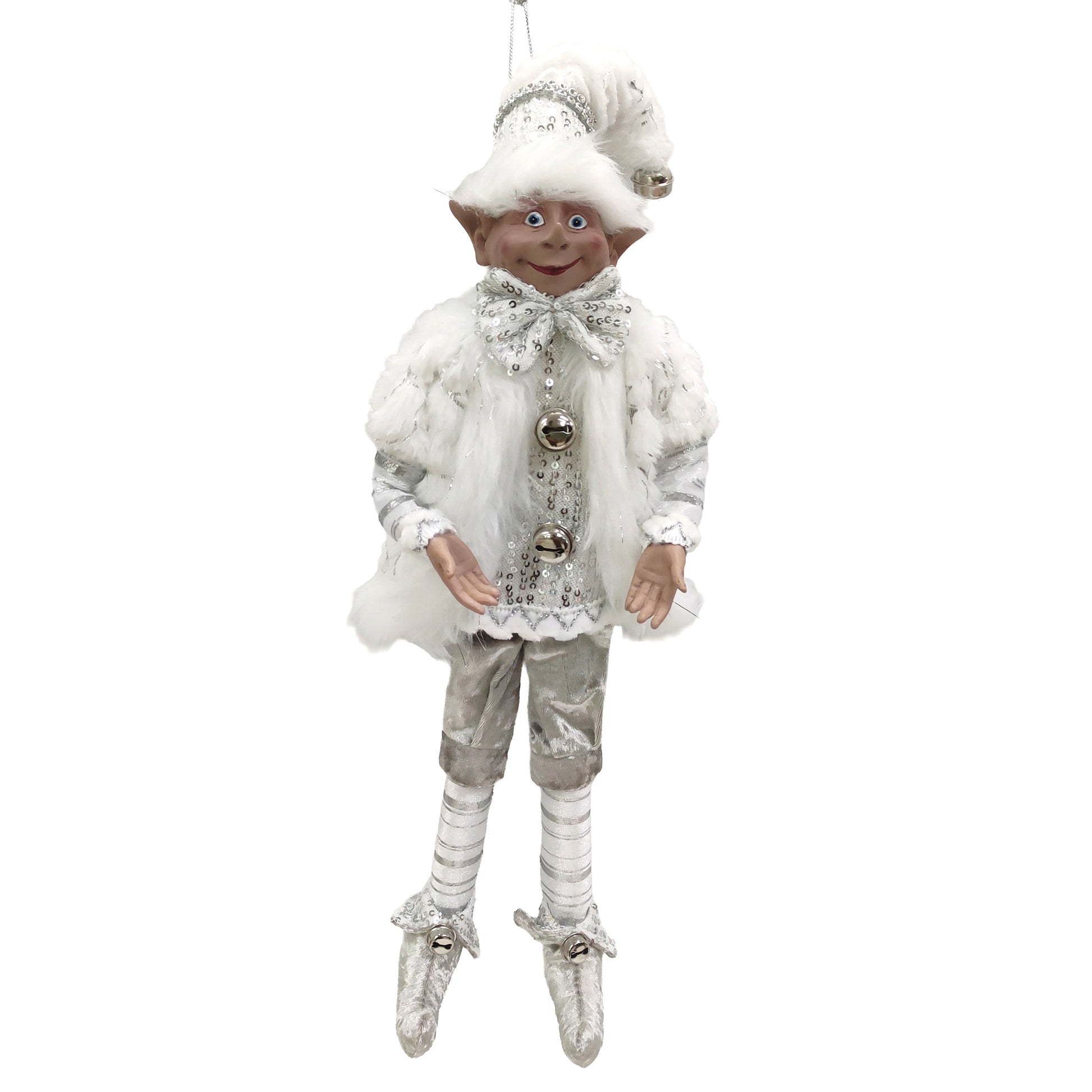 Silver Boy Elf - Small - My Christmas