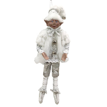 Silver Boy Elf - Small - My Christmas